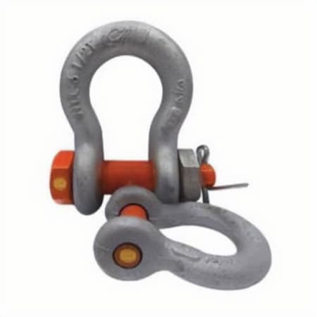 Shackle Anchor, Screw Pin, 1, Galvanized